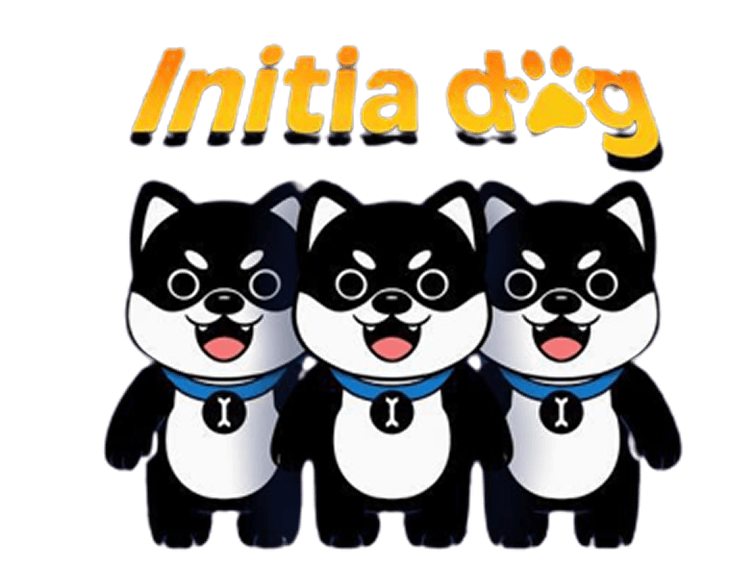 Three Initia Dogs